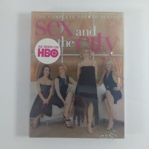 Sex And The City The Complete Fourth Season DVD 2003 3 Disc Box Set New Sealed